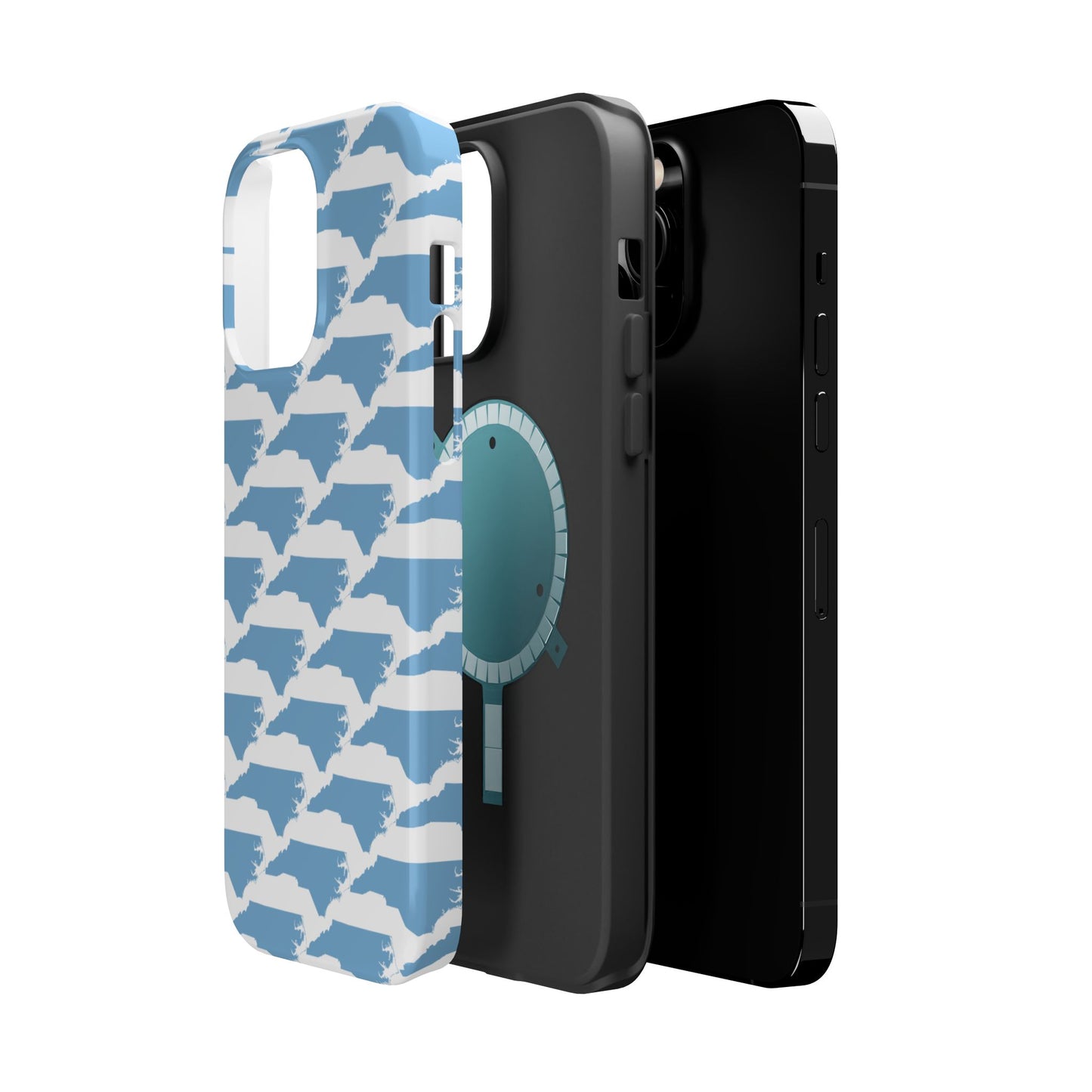 Tar Heel Blue – North Carolina Pattern Magnetic Tough Case