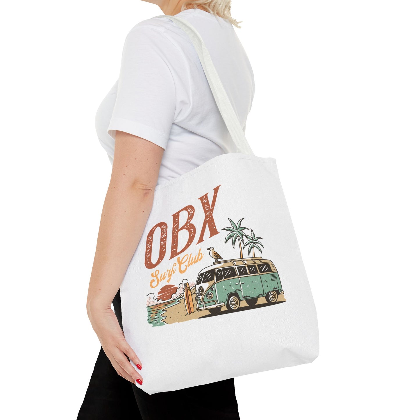 OBX Surf Club β Coastal Tote Bag