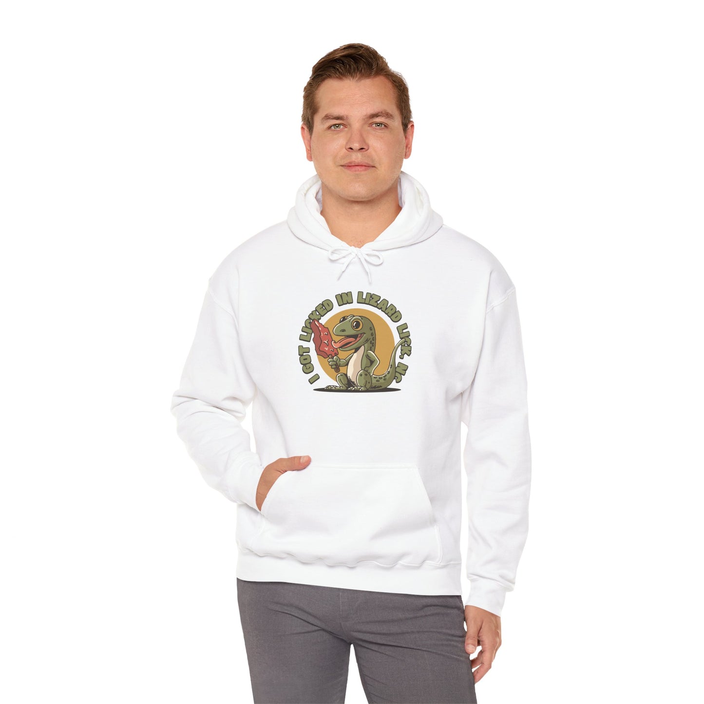 π₯ I Got Licked in Lizard Lick Men's Hoodie β Everyday Wear Edition
