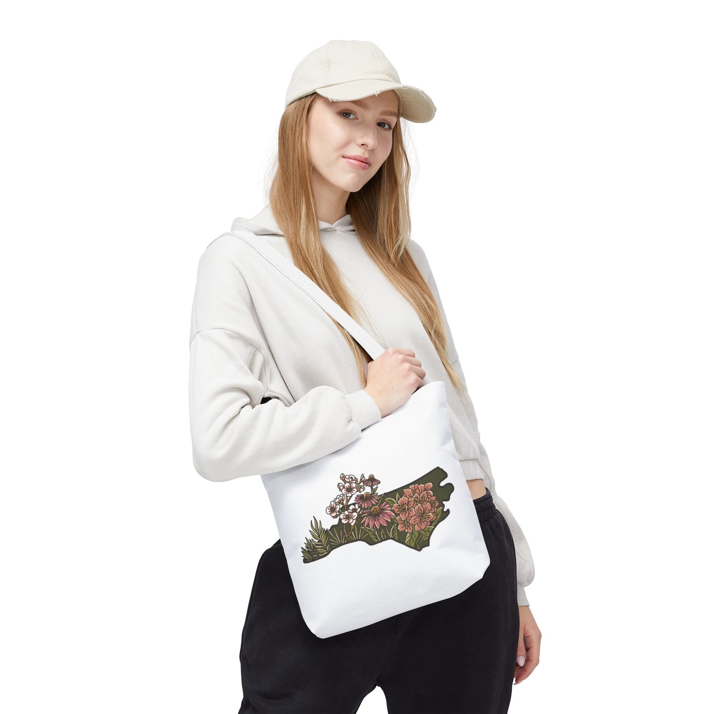 Wildflower State Tote β North Carolina in Bloom