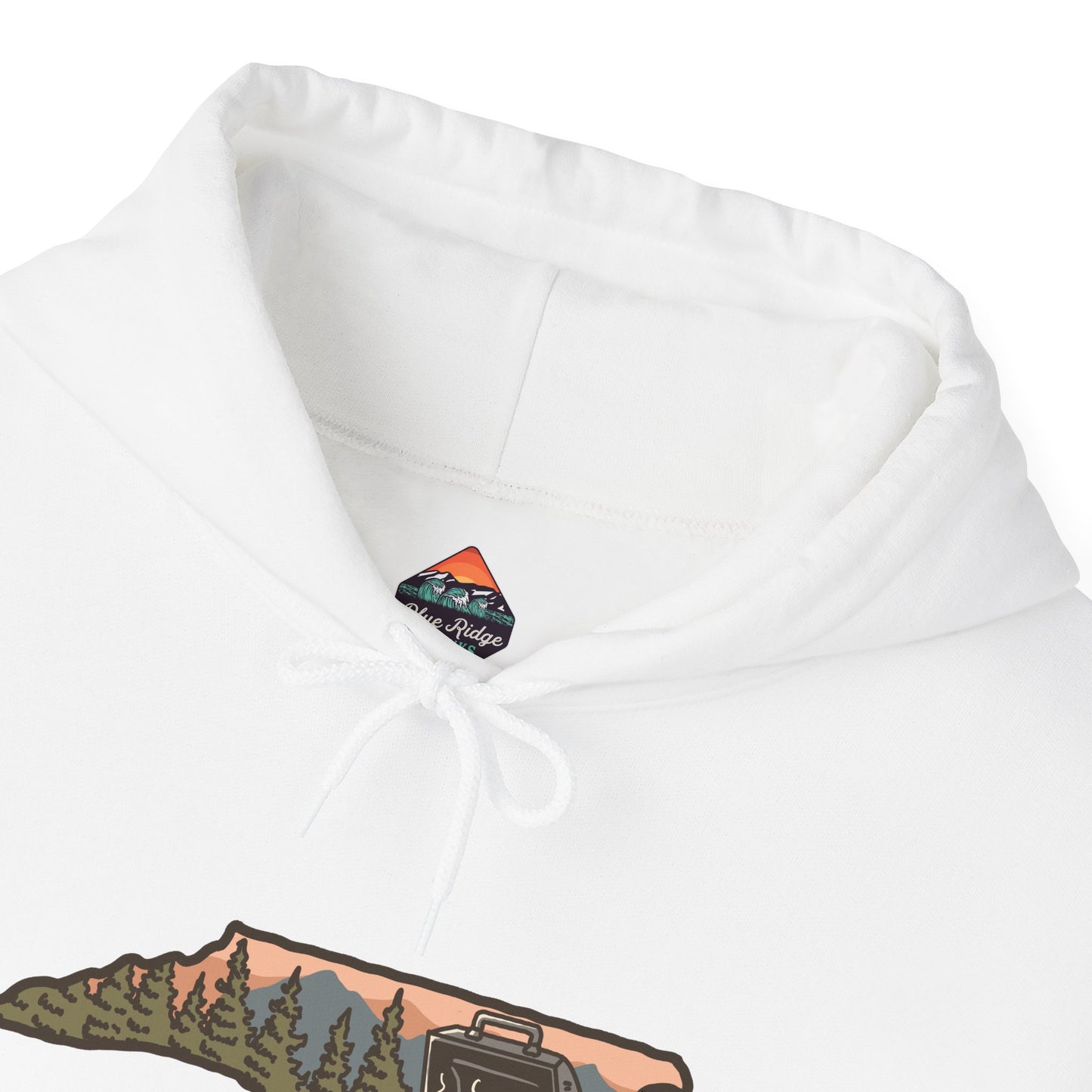 π₯ NC BBQ Mountain Scene Men's Hoodie β Everyday Wear Edition