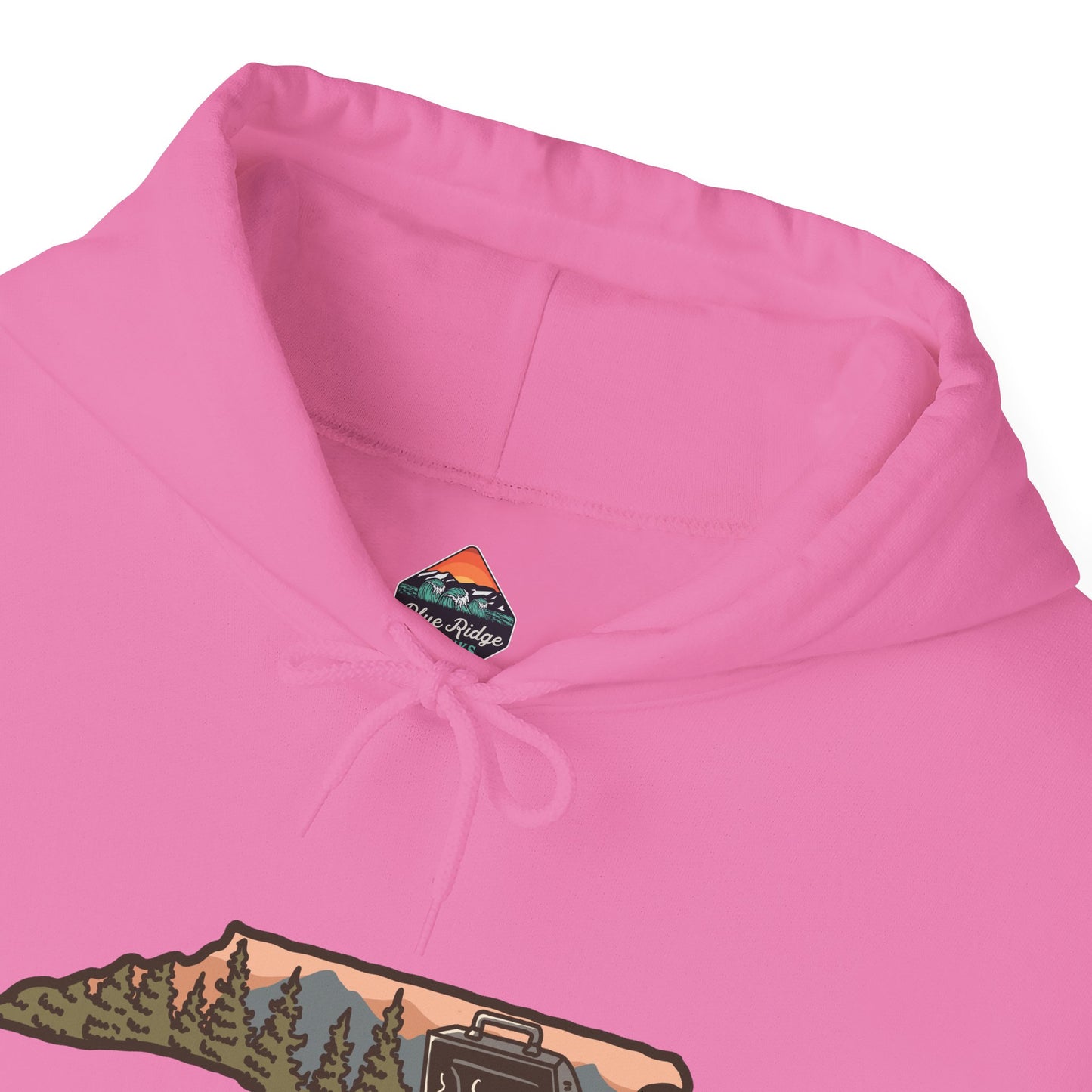 π₯ NC BBQ Mountain Scene Women's Hoodie β Everyday Wear Edition