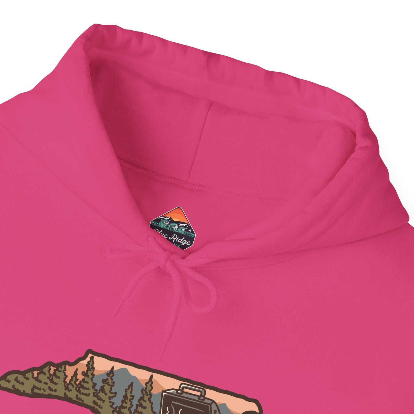 π₯ NC BBQ Mountain Scene Women's Hoodie β Everyday Wear Edition