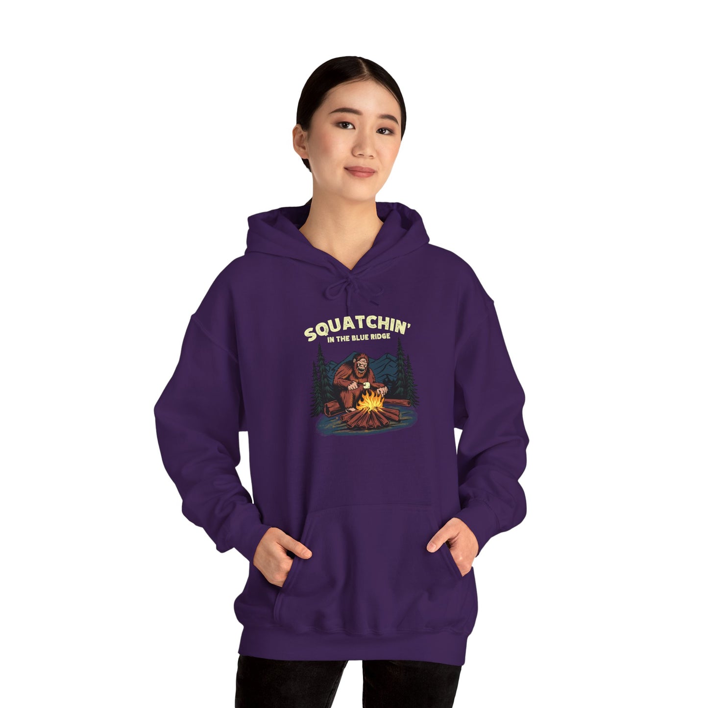 π₯ Squatchin' in the Blue Ridge Women's Hoodie β Everyday Wear Edition