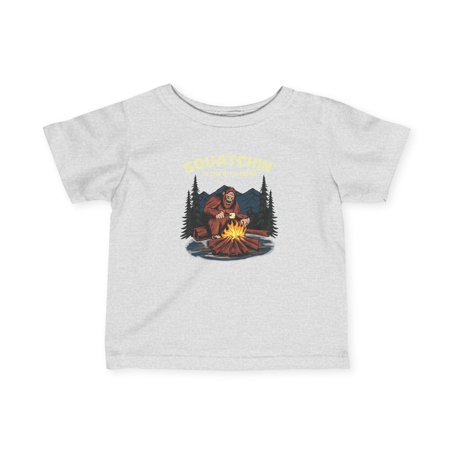Squatchin’ in the Blue Ridge – Infant Fine Jersey T-Shirt