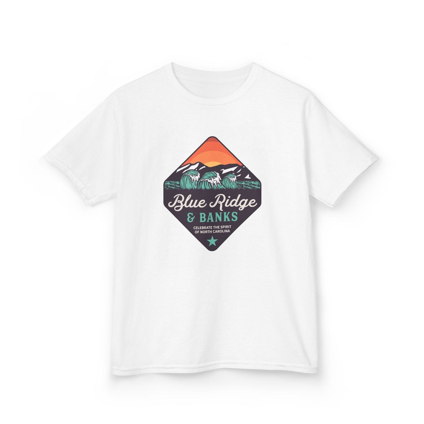 Blue Ridge & Banks Logo β Kids Heavy Cotton Tee