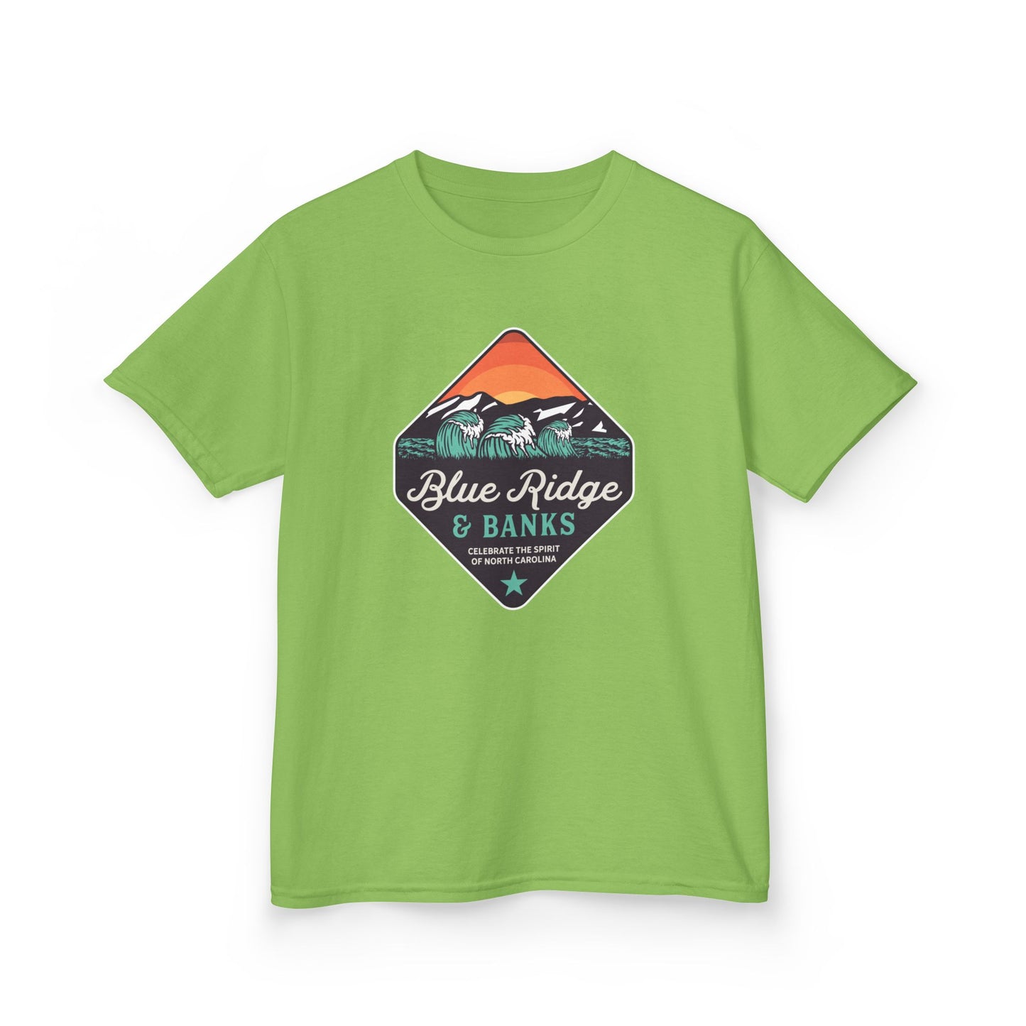 Blue Ridge & Banks Logo β Kids Heavy Cotton Tee