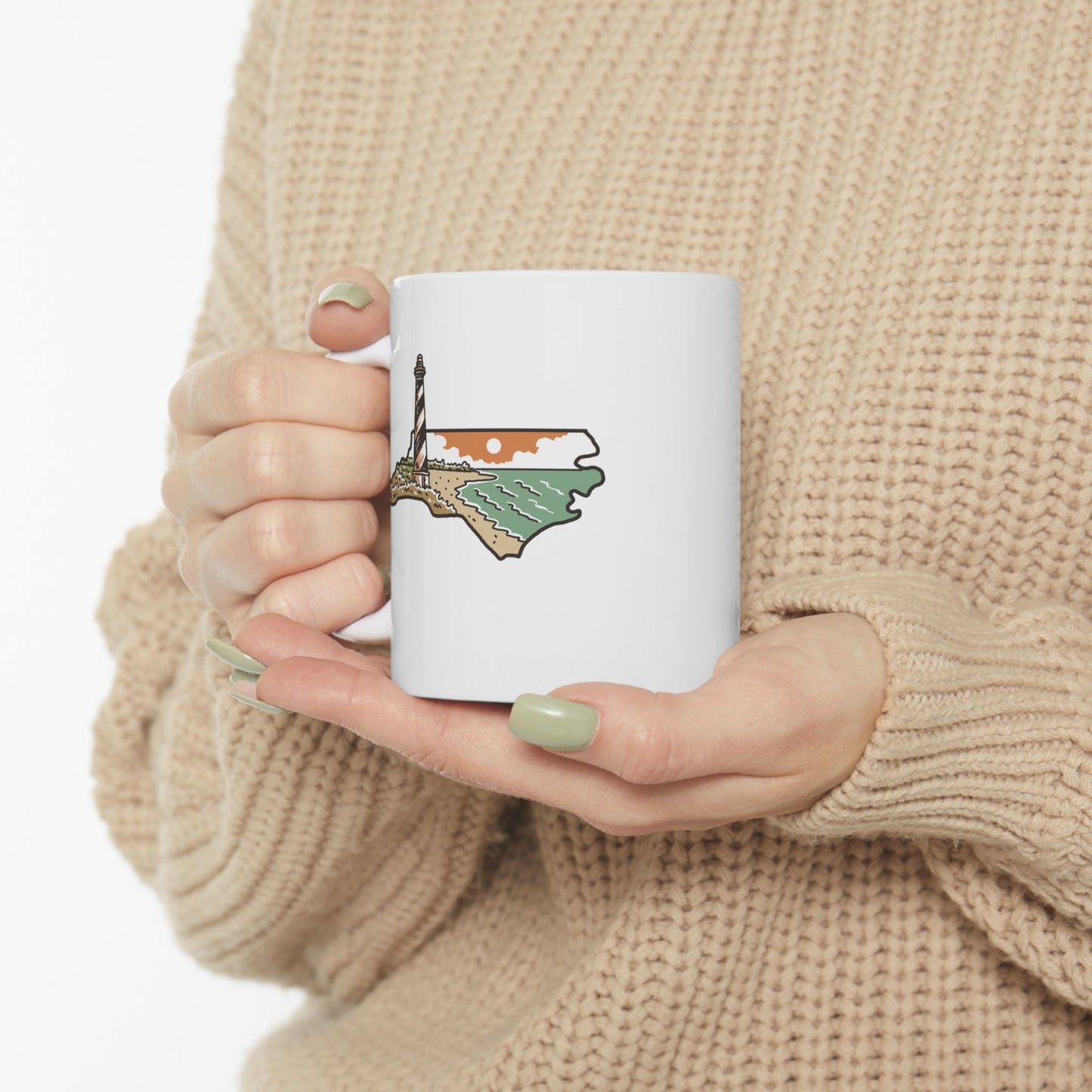 ποΈ Sip in Coastal Carolina Style - 11oz Ceramic Coffee Mug