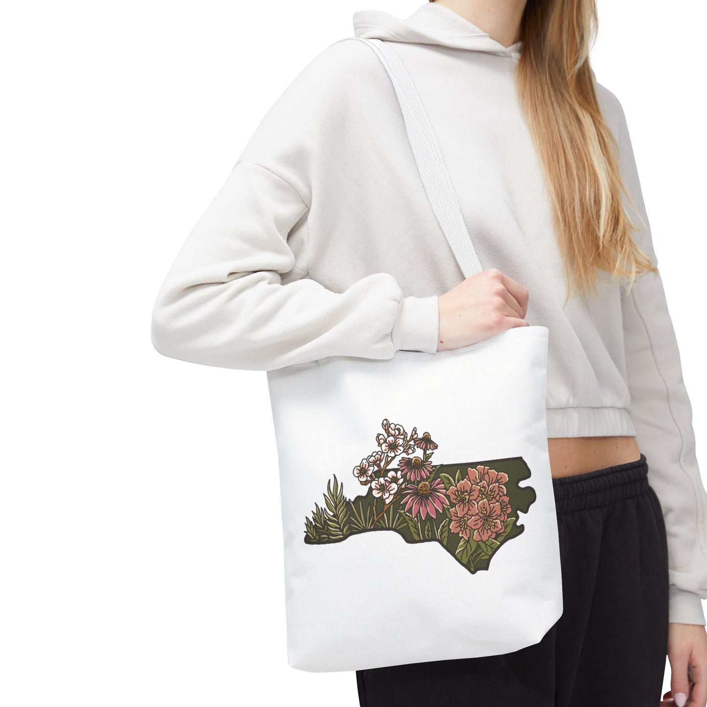 Wildflower State Tote β North Carolina in Bloom
