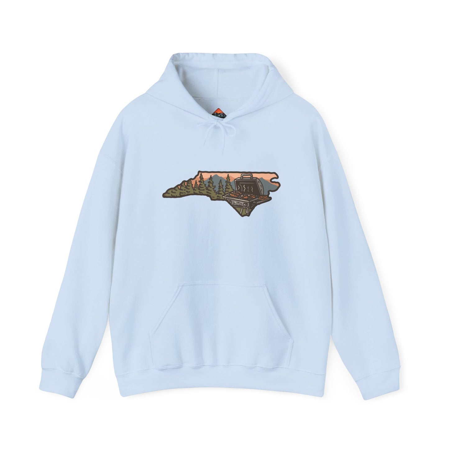 π₯ NC BBQ Mountain Scene Women's Hoodie β Everyday Wear Edition