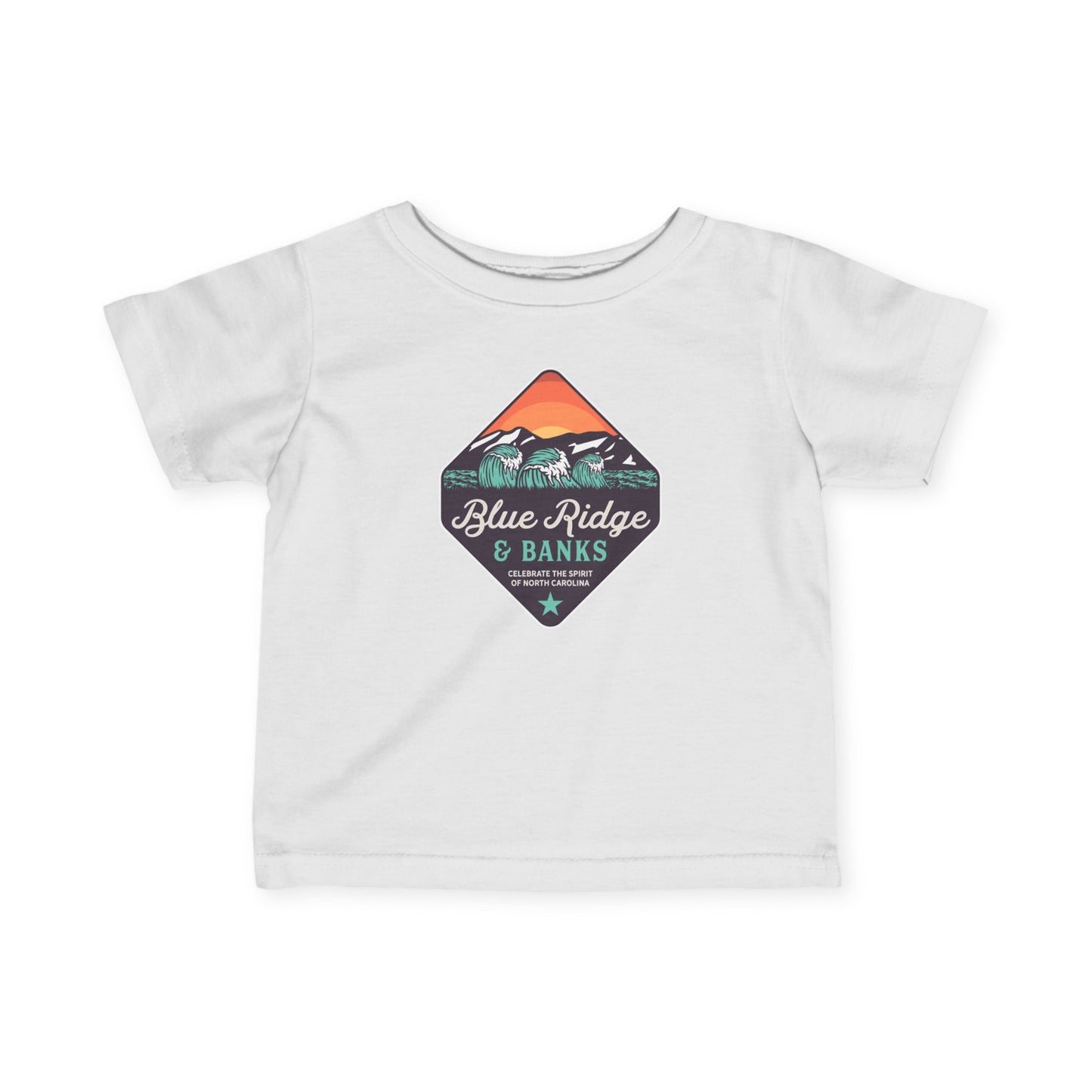 Blue Ridge & Banks Logo – Infant Fine Jersey T-Shirt