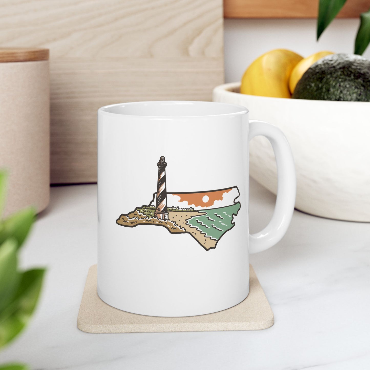 ποΈ Sip in Coastal Carolina Style - 11oz Ceramic Coffee Mug