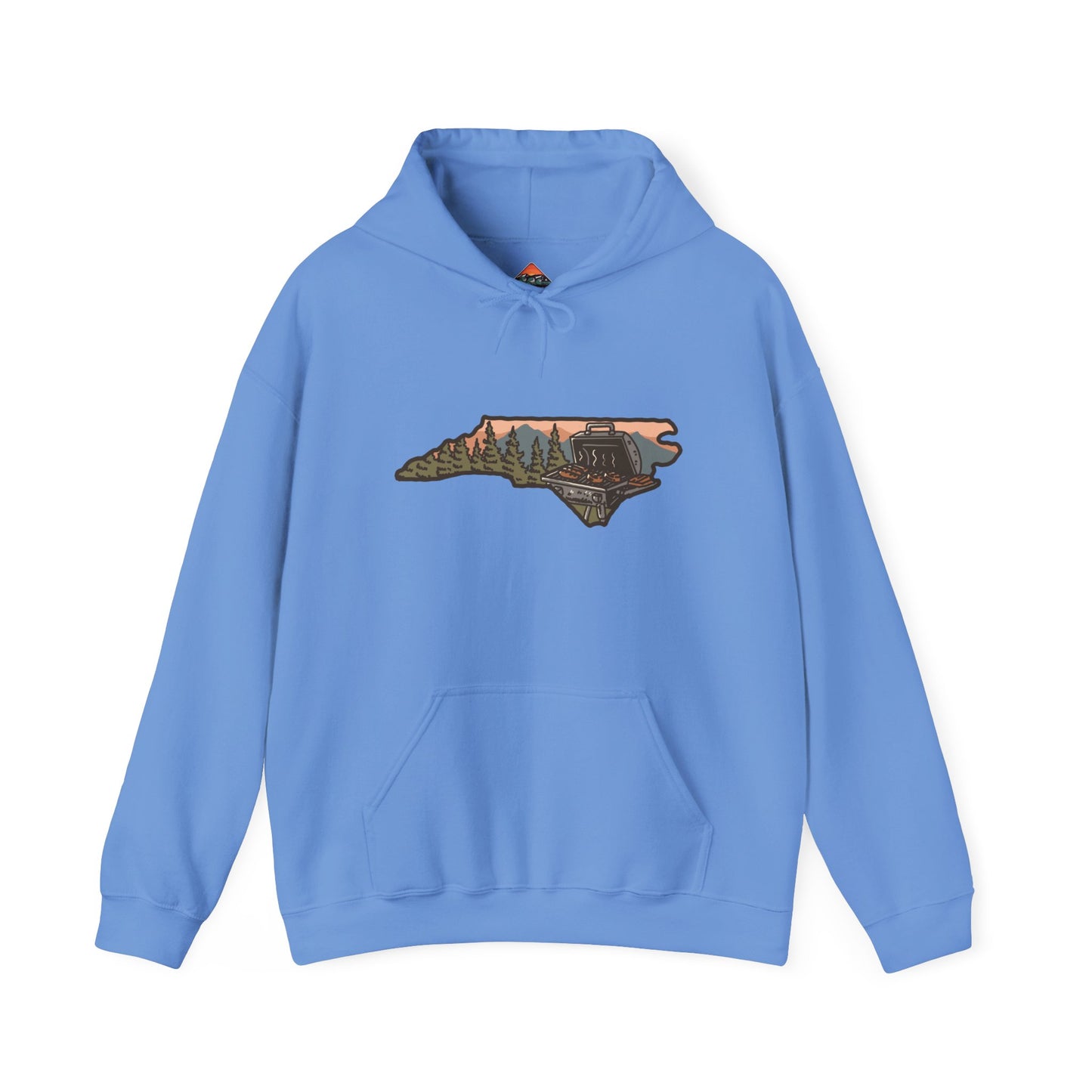 π₯ NC BBQ Mountain Scene Women's Hoodie β Everyday Wear Edition