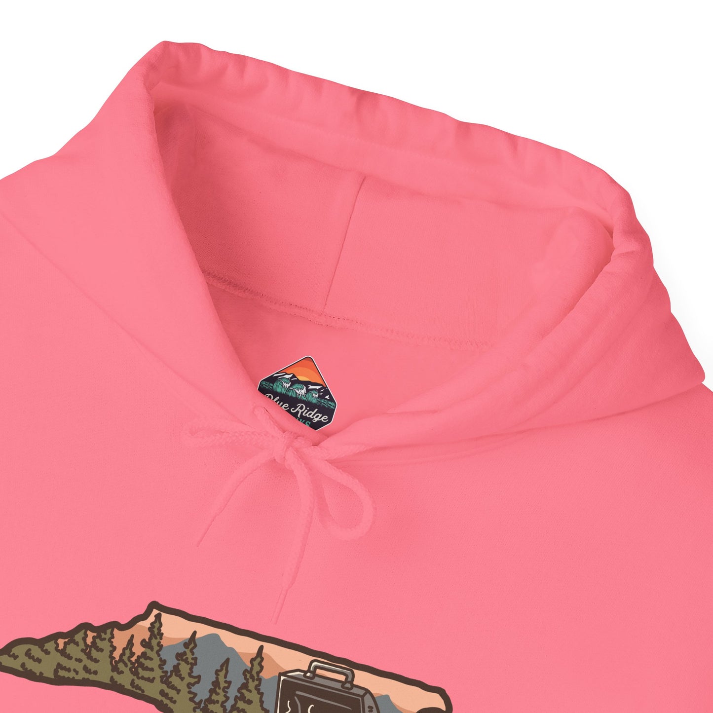 π₯ NC BBQ Mountain Scene Women's Hoodie β Everyday Wear Edition