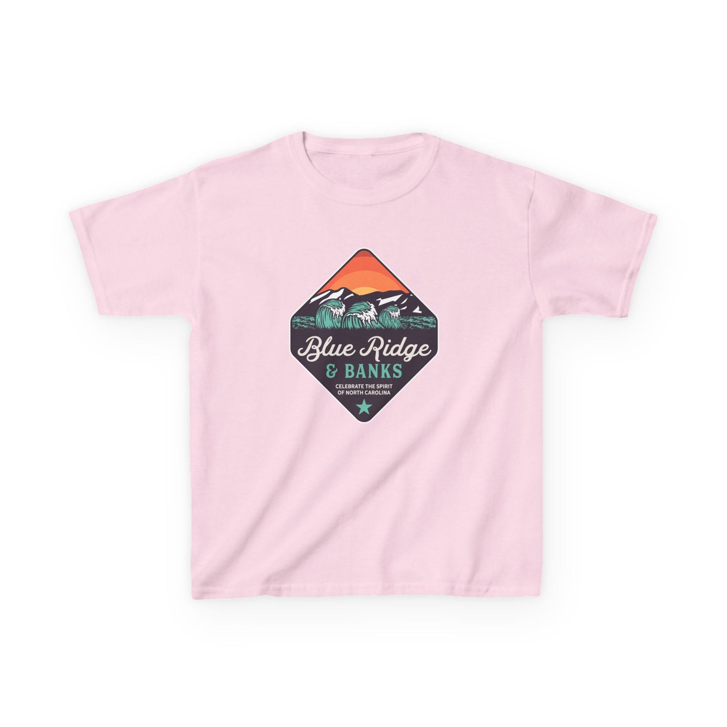 Blue Ridge & Banks Logo β Kids Heavy Cotton Tee