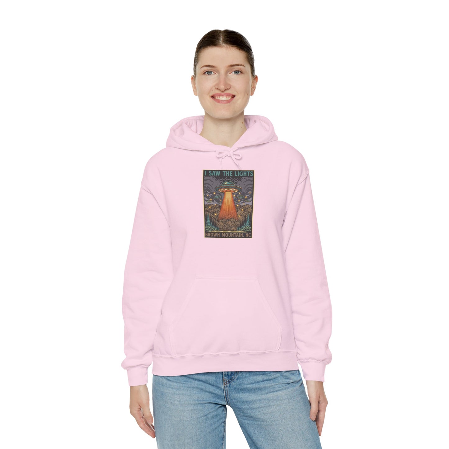 π₯ I Saw The Lights, Brown Mountain NC Women's Hoodie β Everyday Wear Edition