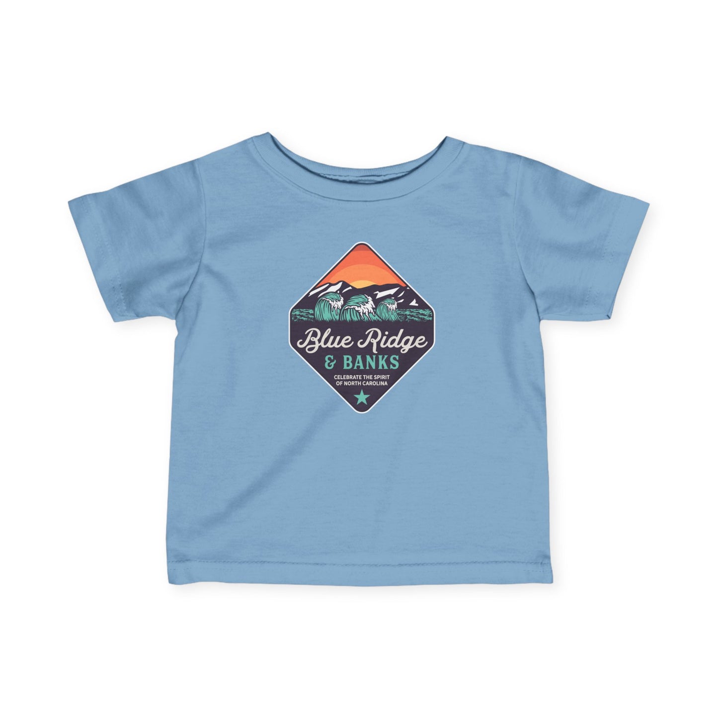 Blue Ridge & Banks Logo – Infant Fine Jersey T-Shirt