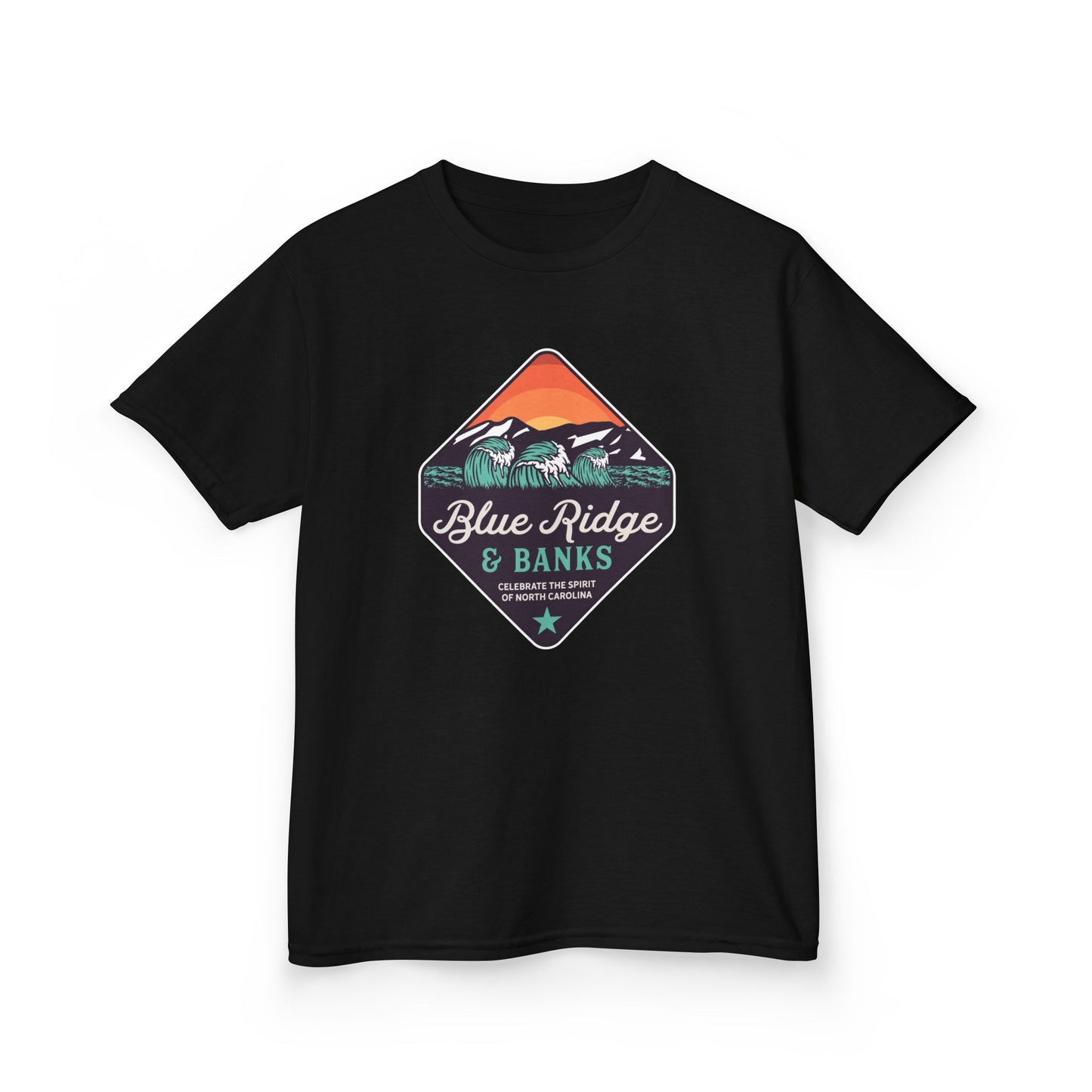 Blue Ridge & Banks Logo β Kids Heavy Cotton Tee