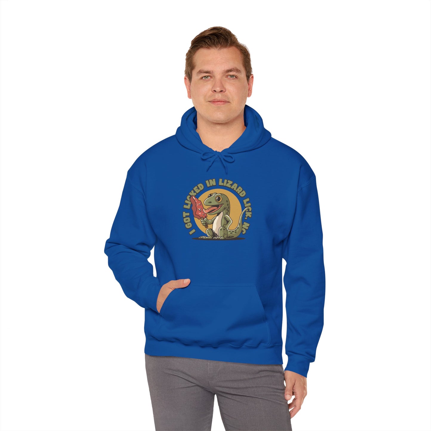 π₯ I Got Licked in Lizard Lick Men's Hoodie β Everyday Wear Edition