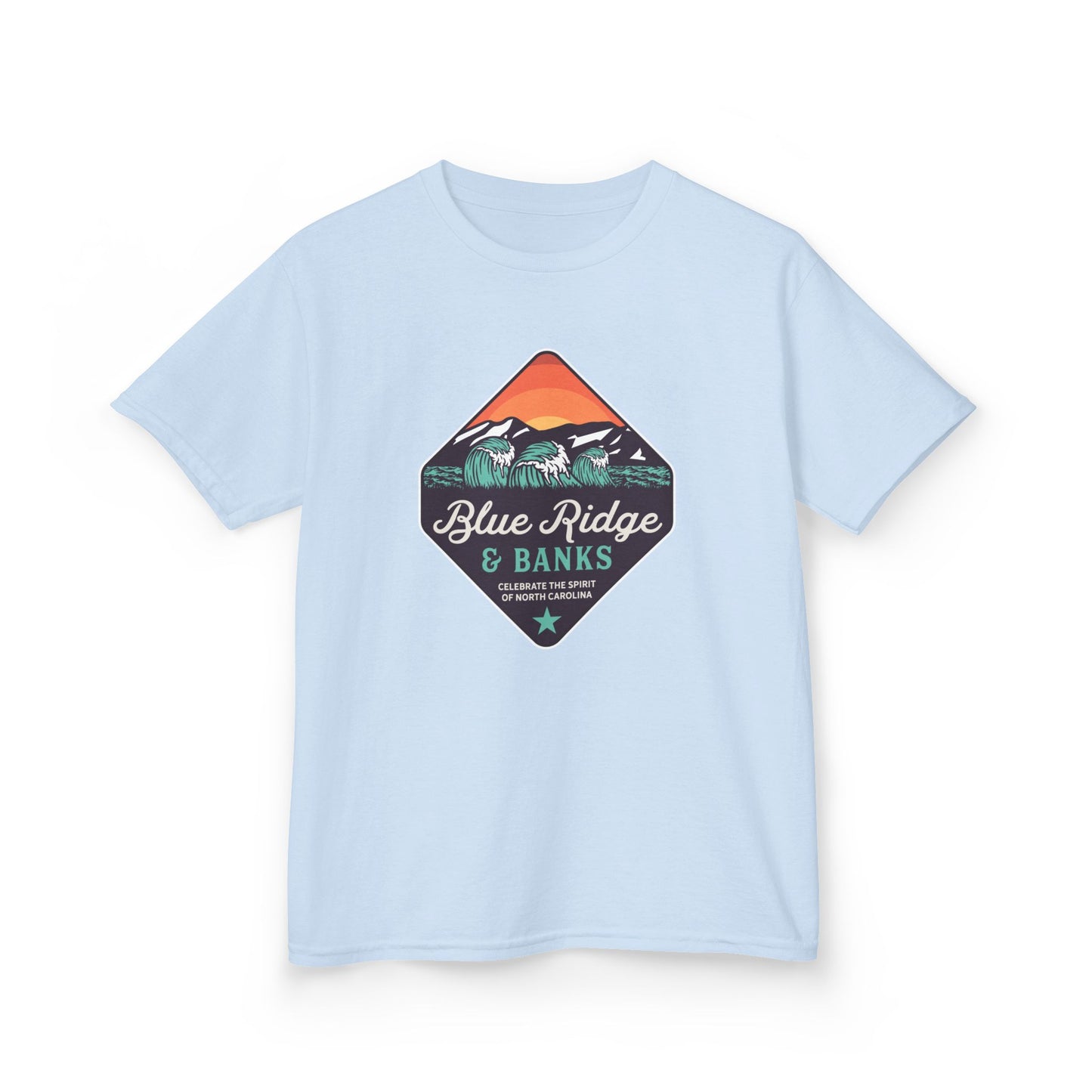 Blue Ridge & Banks Logo β Kids Heavy Cotton Tee