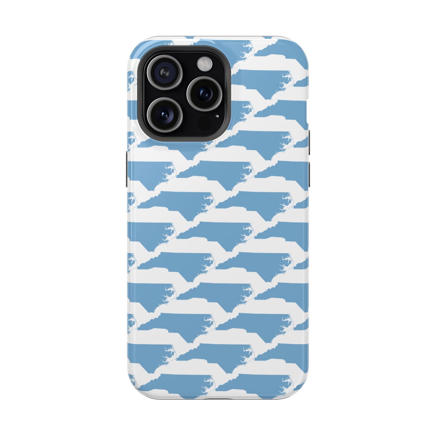 Tar Heel Blue – North Carolina Pattern Magnetic Tough Case