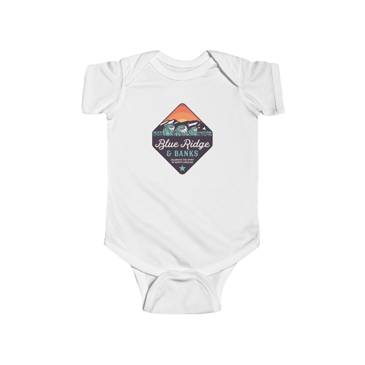 Blue Ridge & Banks Logo – Infant Fine Jersey Bodysuit