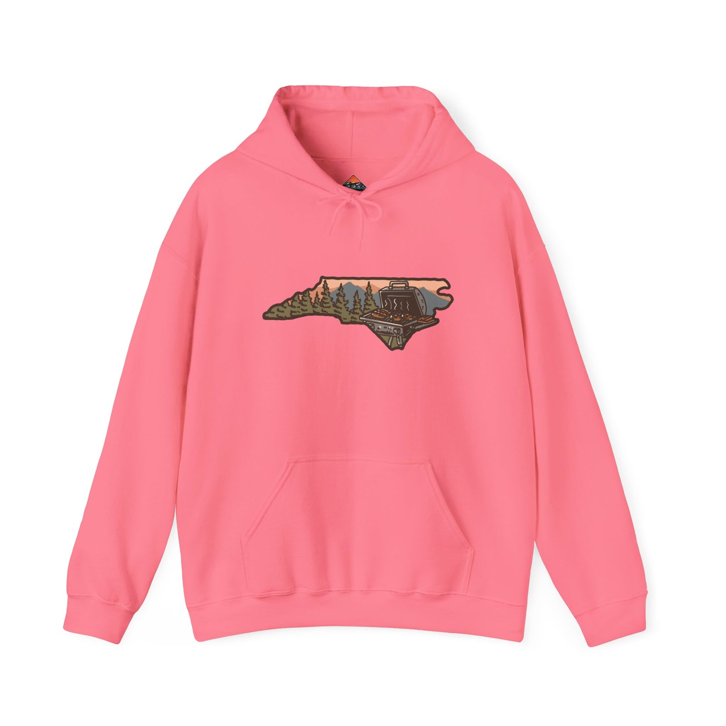 π₯ NC BBQ Mountain Scene Women's Hoodie β Everyday Wear Edition