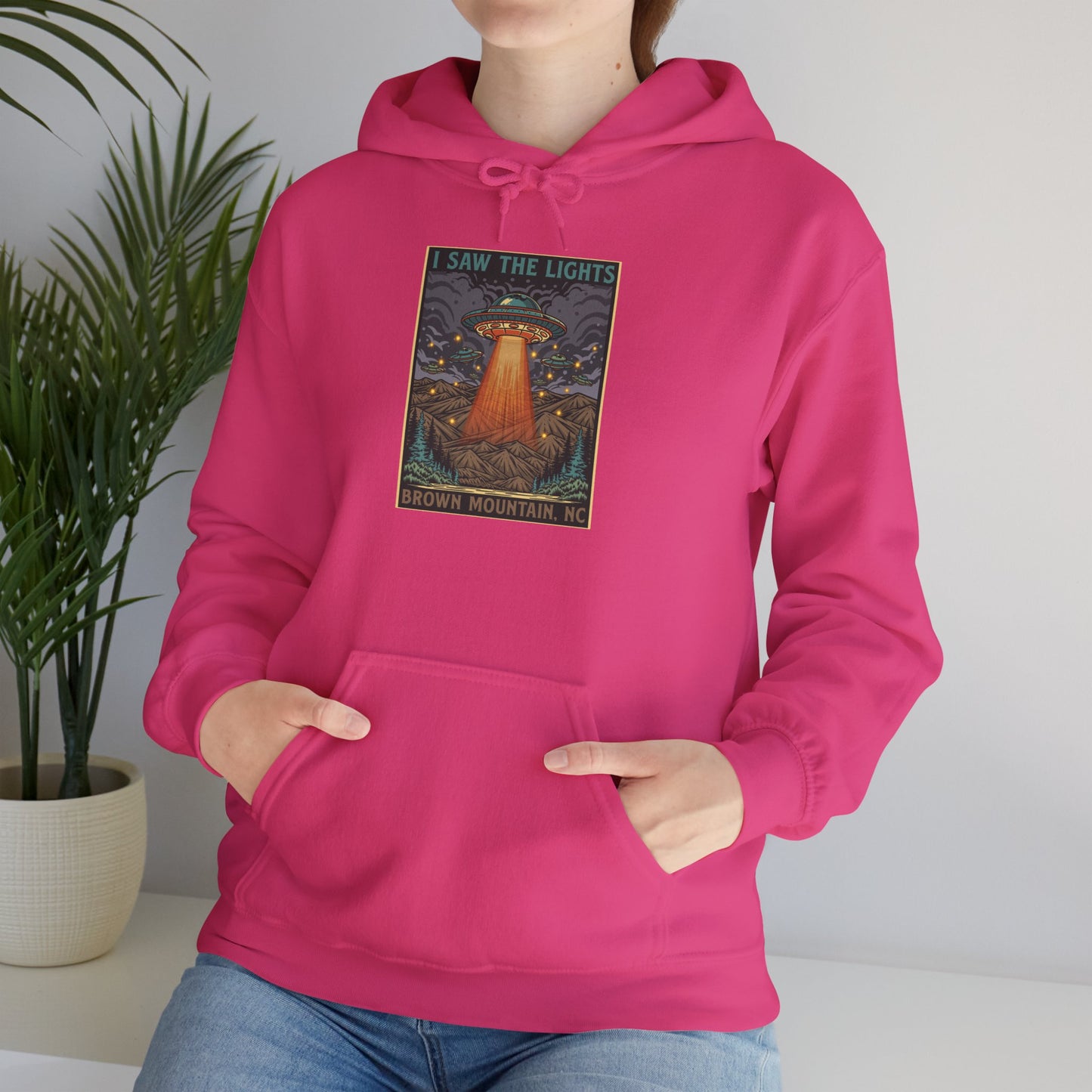 π₯ I Saw The Lights, Brown Mountain NC Women's Hoodie β Everyday Wear Edition