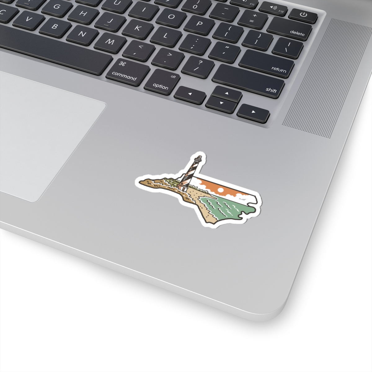 Outer Banks NC Sticker – Hatteras Lighthouse Kiss-Cut Vinyl