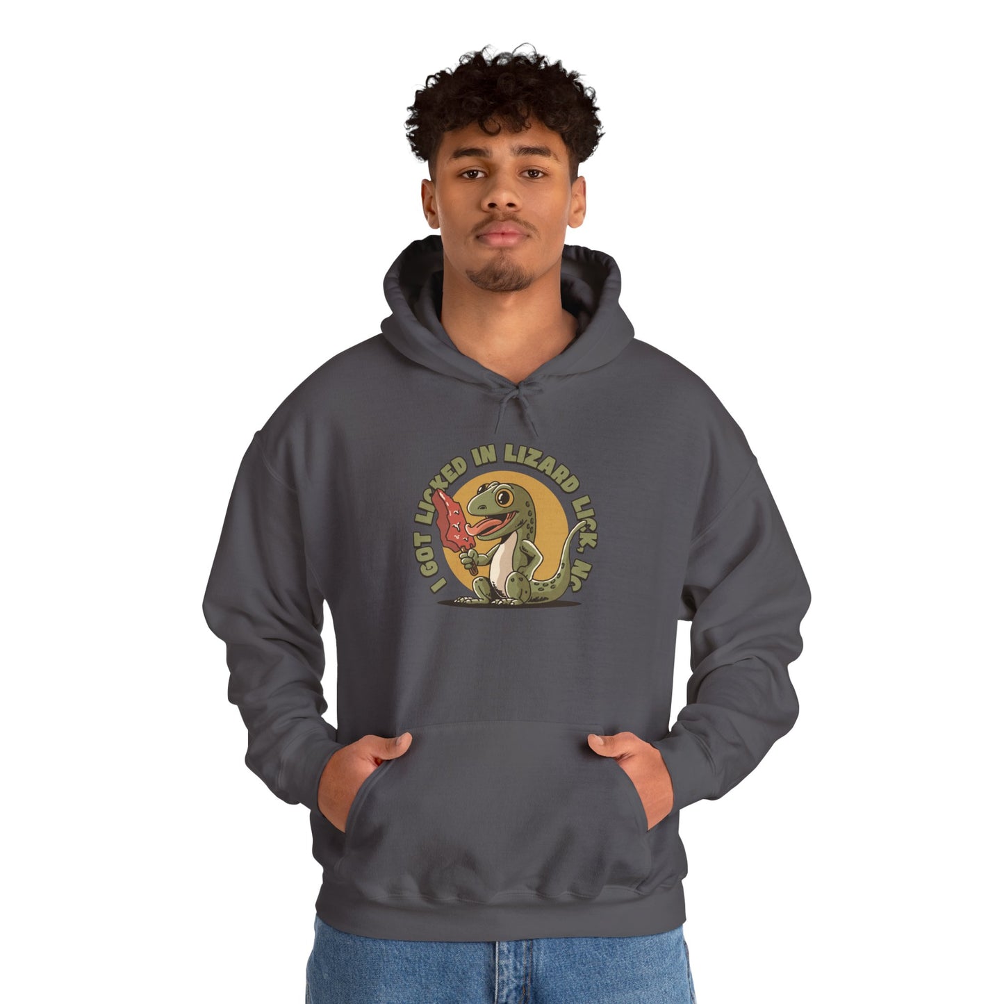 π₯ I Got Licked in Lizard Lick Men's Hoodie β Everyday Wear Edition
