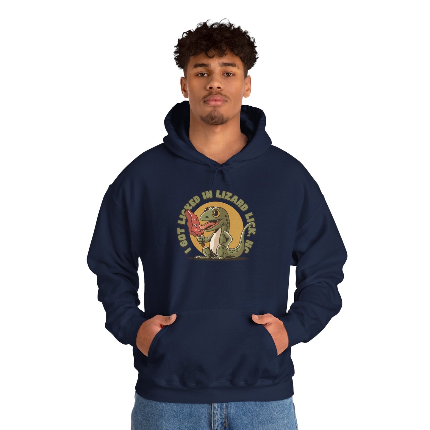 π₯ I Got Licked in Lizard Lick Men's Hoodie β Everyday Wear Edition