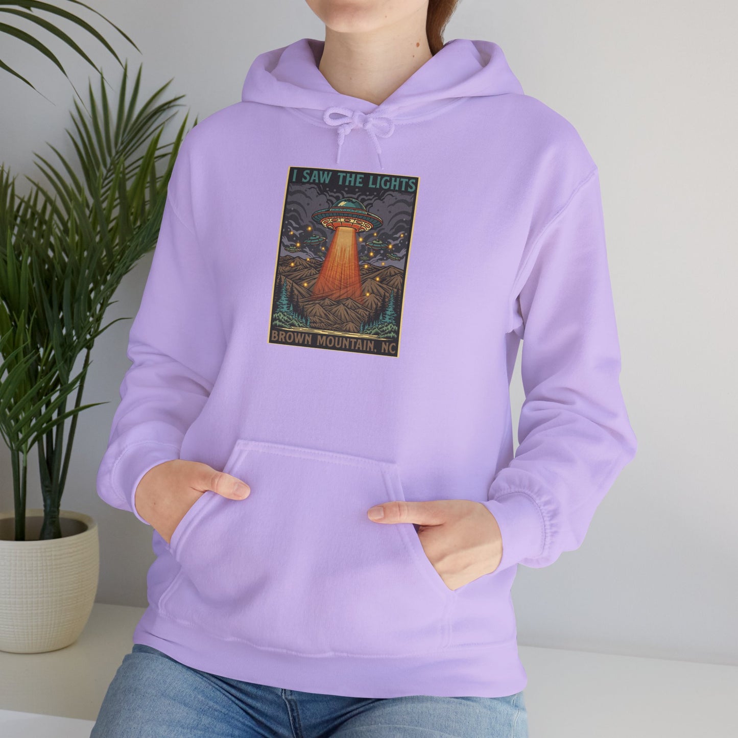π₯ I Saw The Lights, Brown Mountain NC Women's Hoodie β Everyday Wear Edition