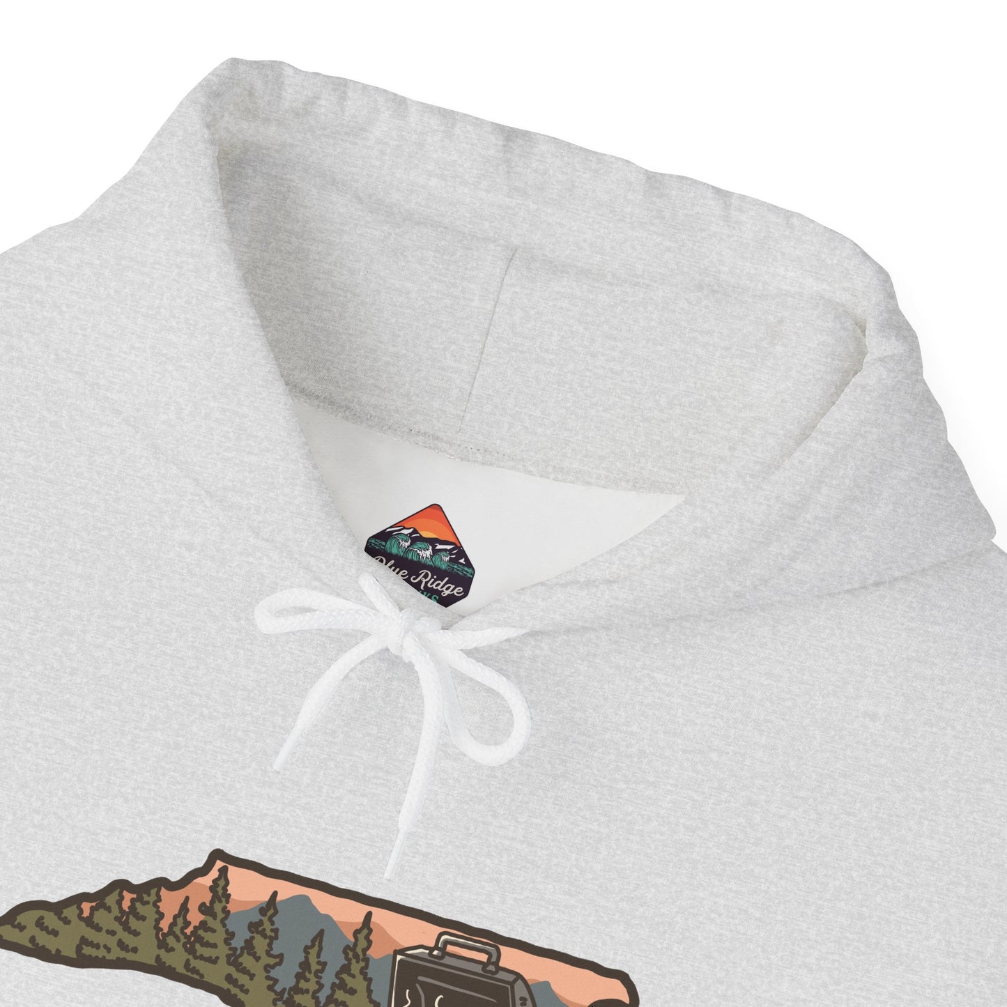 π₯ NC BBQ Mountain Scene Men's Hoodie β Everyday Wear Edition