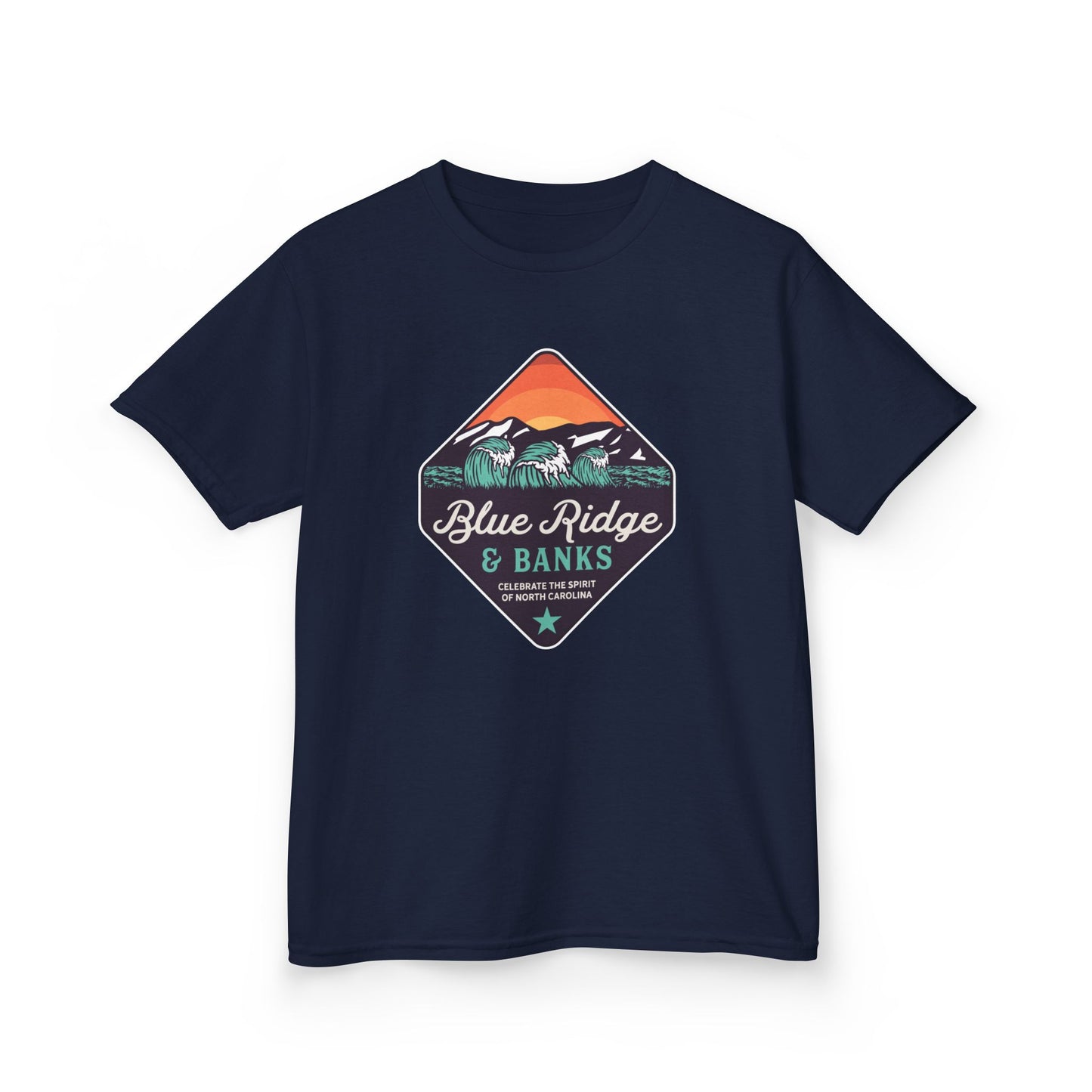 Blue Ridge & Banks Logo β Kids Heavy Cotton Tee