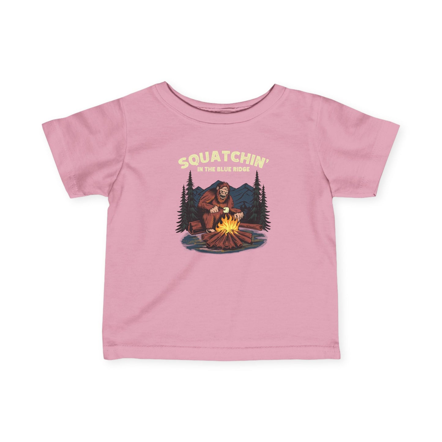 Squatchin’ in the Blue Ridge – Infant Fine Jersey T-Shirt