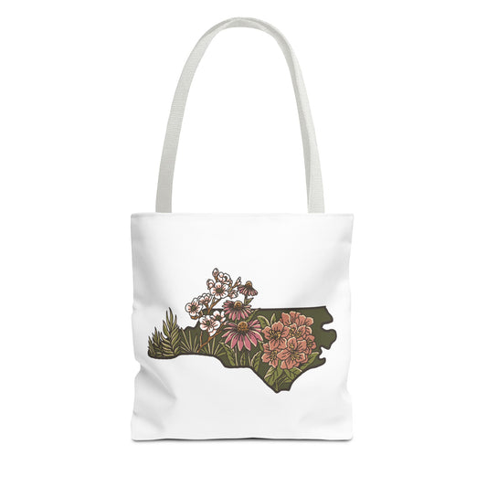 Wildflower State Tote – North Carolina in Bloom