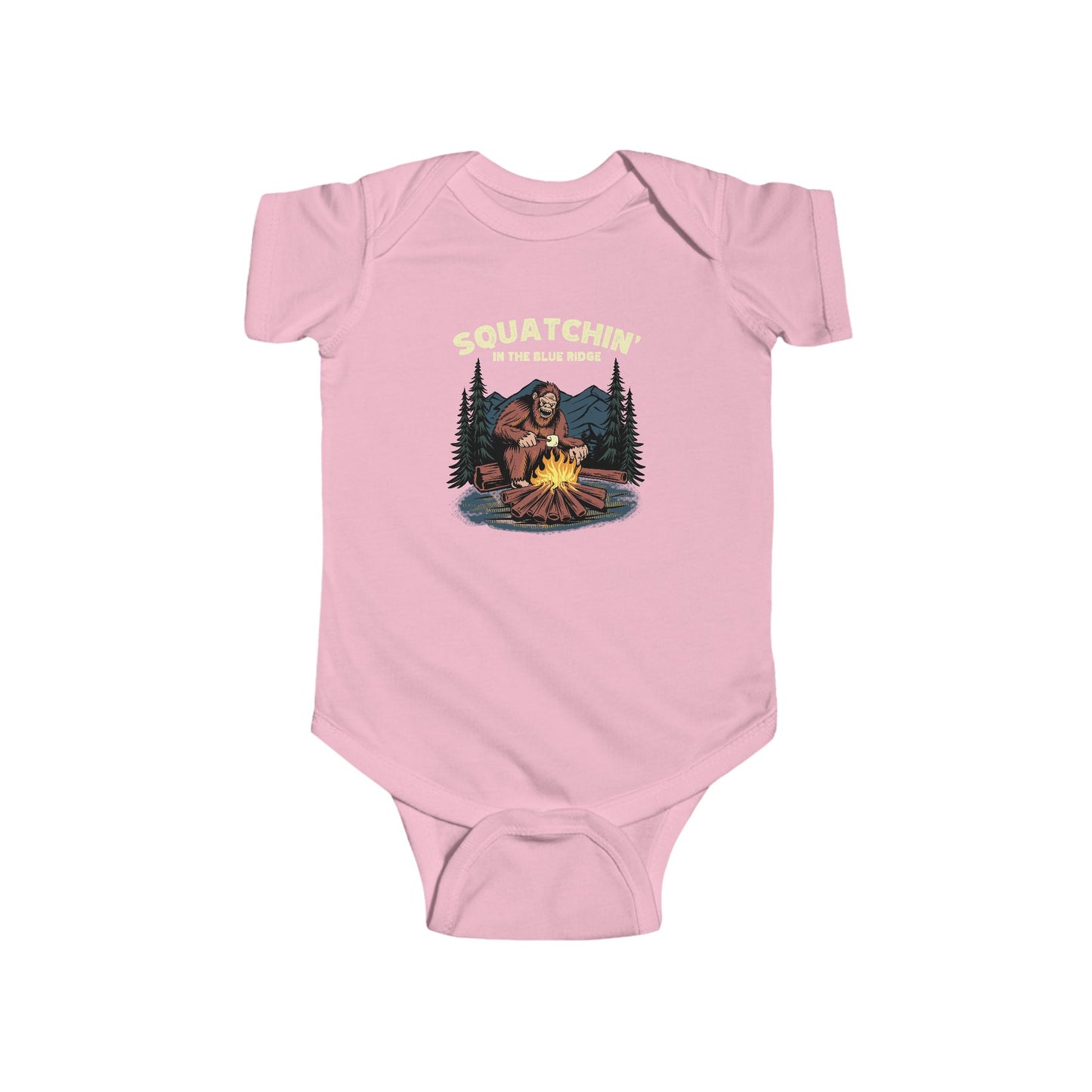 Squatchin' in the Blue Ridge – Infant Fine Jersey Bodysuit