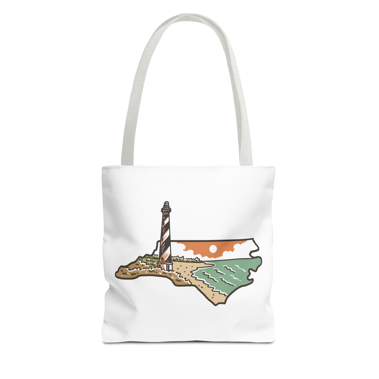 Hatteras Lighthouse Tote – Outer Banks Adventure Bag