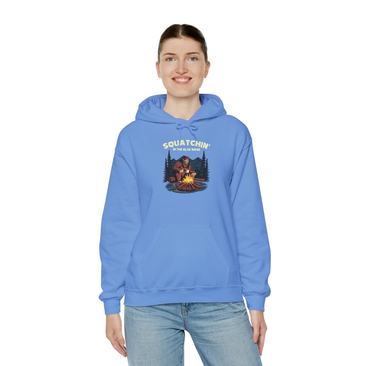 🔥 Squatchin' in the Blue Ridge Women's Hoodie – Everyday Wear Edition