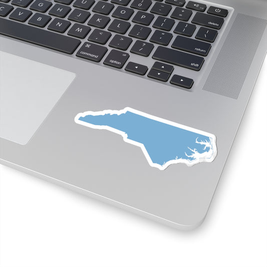 Classic NC Silhouette Sticker – Baby Blue Kiss-Cut Vinyl