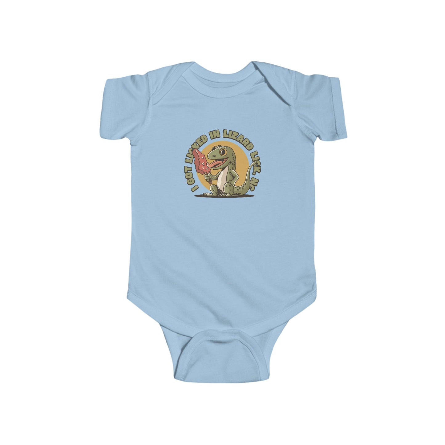 I Got Licked in Lizard Lick, NC – Infant Fine Jersey Bodysuit