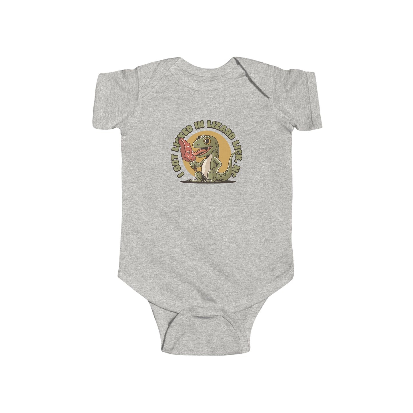 I Got Licked in Lizard Lick, NC – Infant Fine Jersey Bodysuit