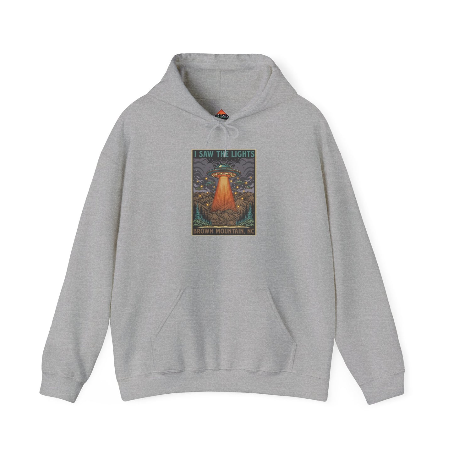 🔥 I Saw The Lights, Brown Mountain NC Men's Hoodie – Everyday Wear Edition