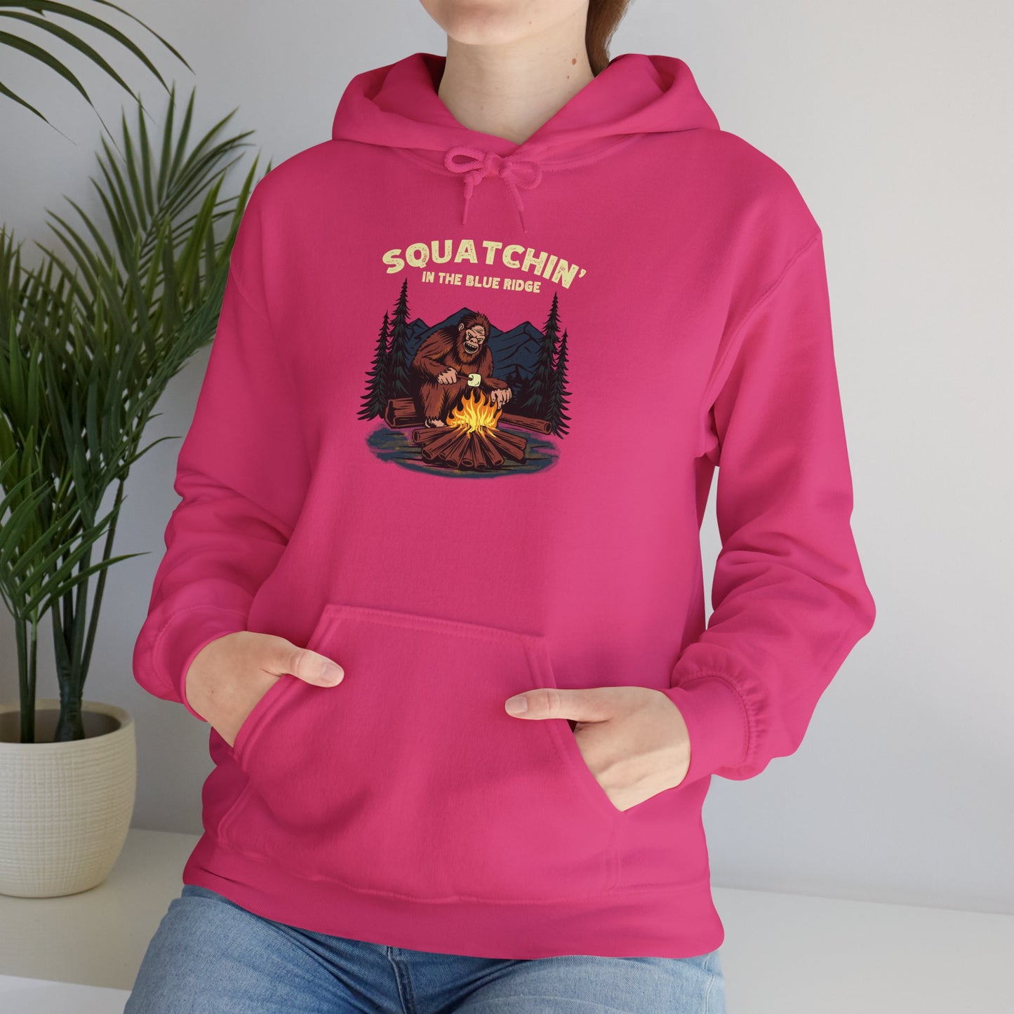 🔥 Squatchin' in the Blue Ridge Women's Hoodie – Everyday Wear Edition