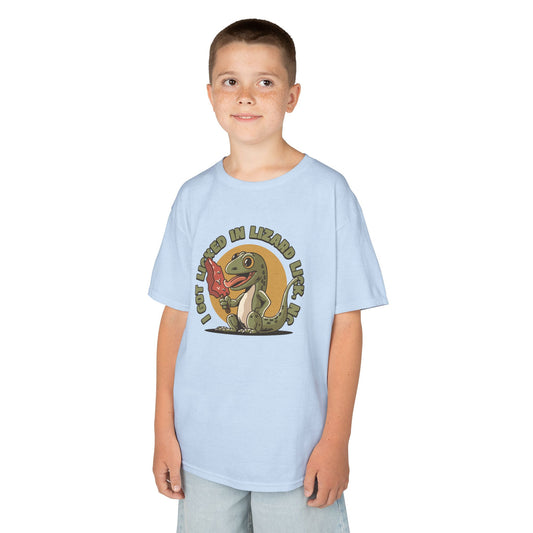 I Got Licked in Lizard Lick, NC – Kids Heavy Cotton Tee
