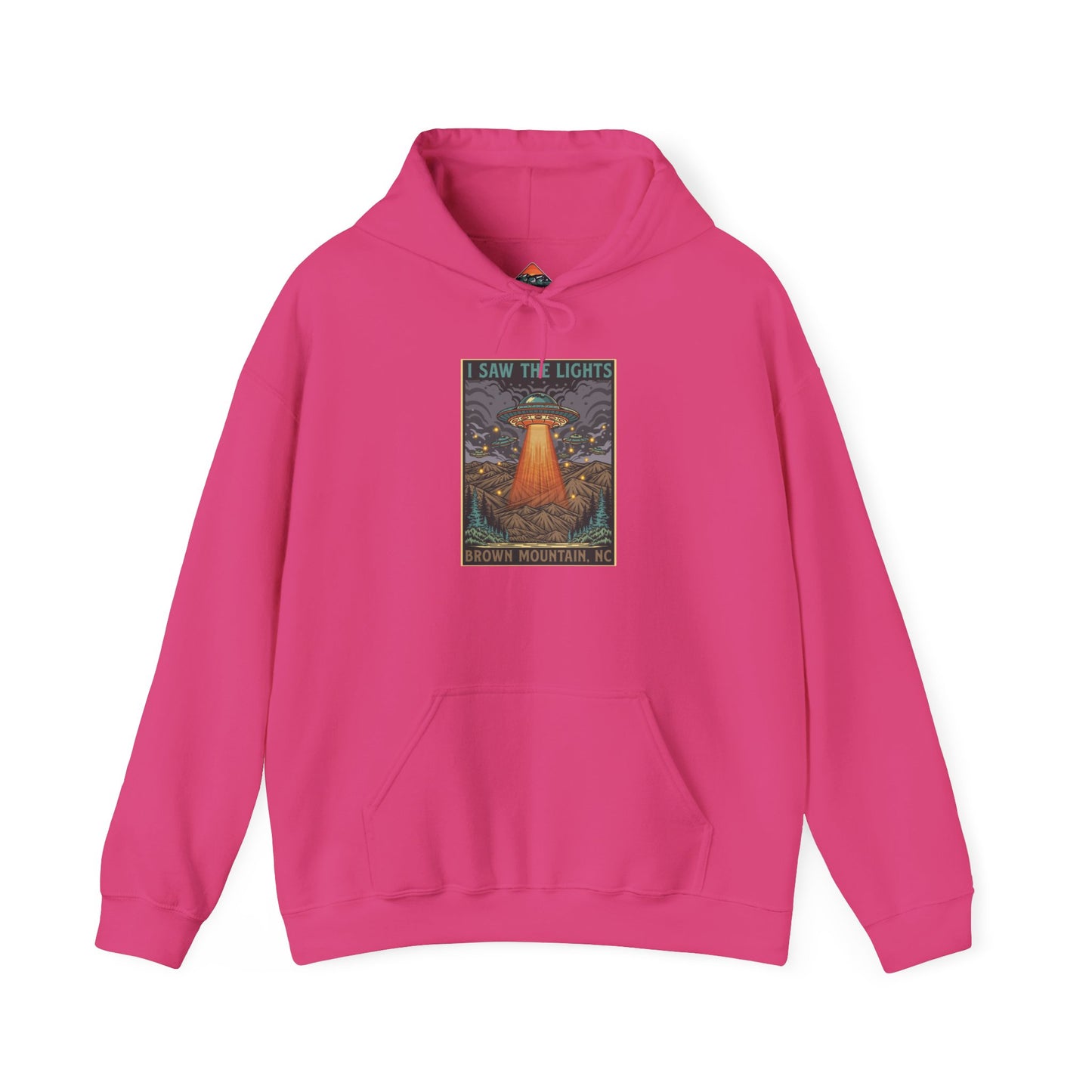 🔥 I Saw The Lights, Brown Mountain NC Women's Hoodie – Everyday Wear Edition