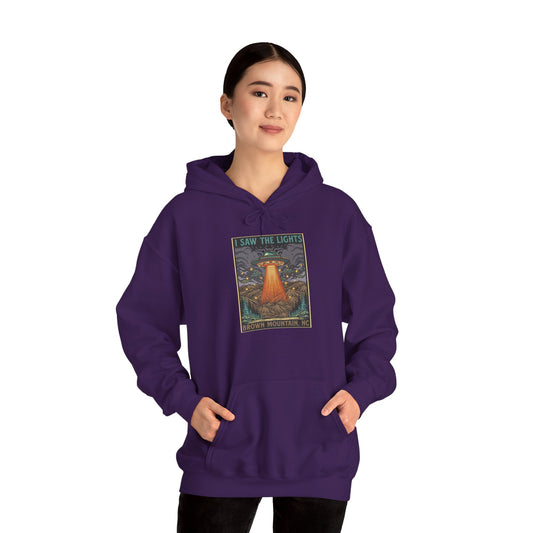 🔥 I Saw The Lights, Brown Mountain NC Women's Hoodie – Everyday Wear Edition