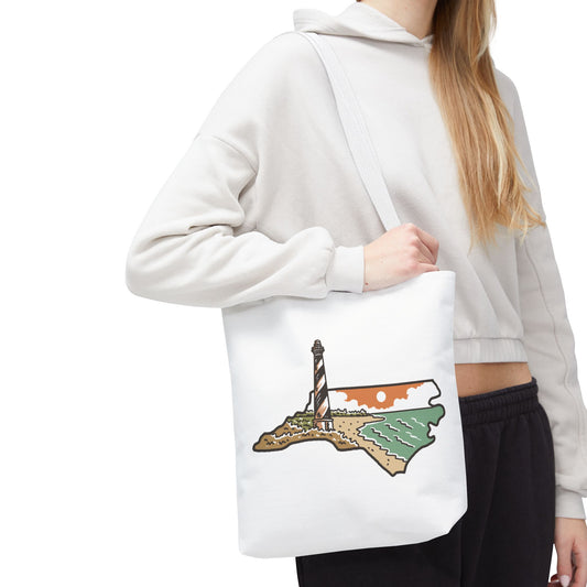 Hatteras Lighthouse Tote – Outer Banks Adventure Bag