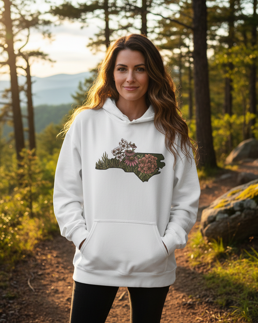 NC Wildflower State Hoodie