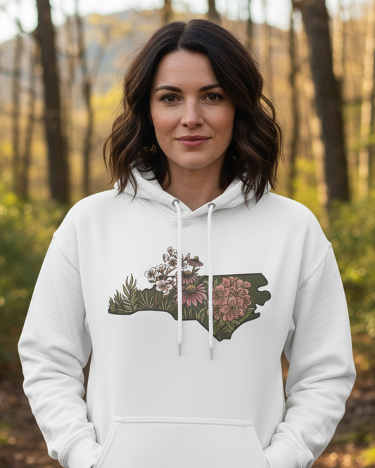 NC Wildflower State Hoodie